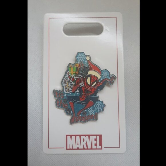 Disney Jewelry - Disney World Spider Man Tis The Season Christmas Marvel Pin PB1B4